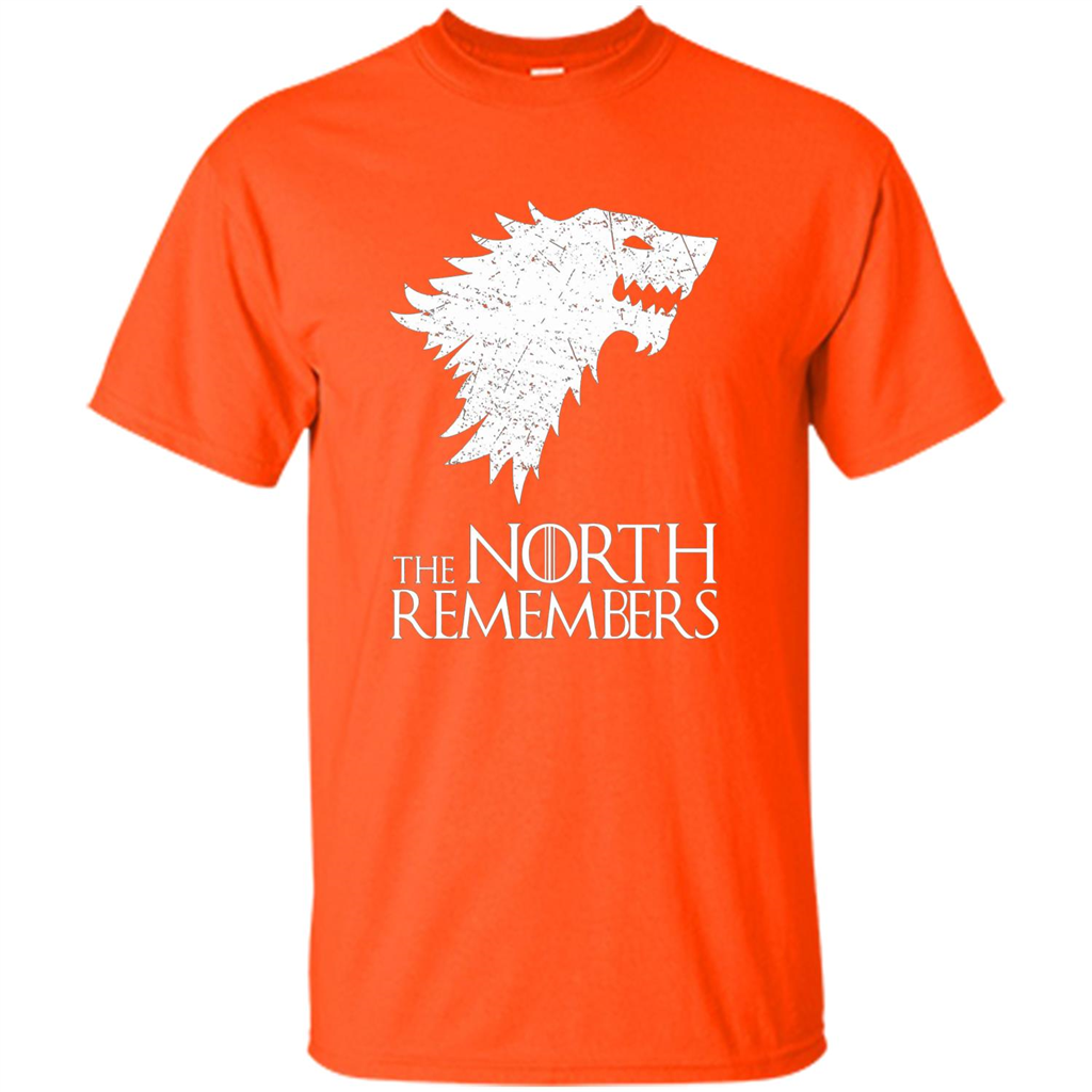 The North Remembers T-Shirt GoT T-shrit Orange