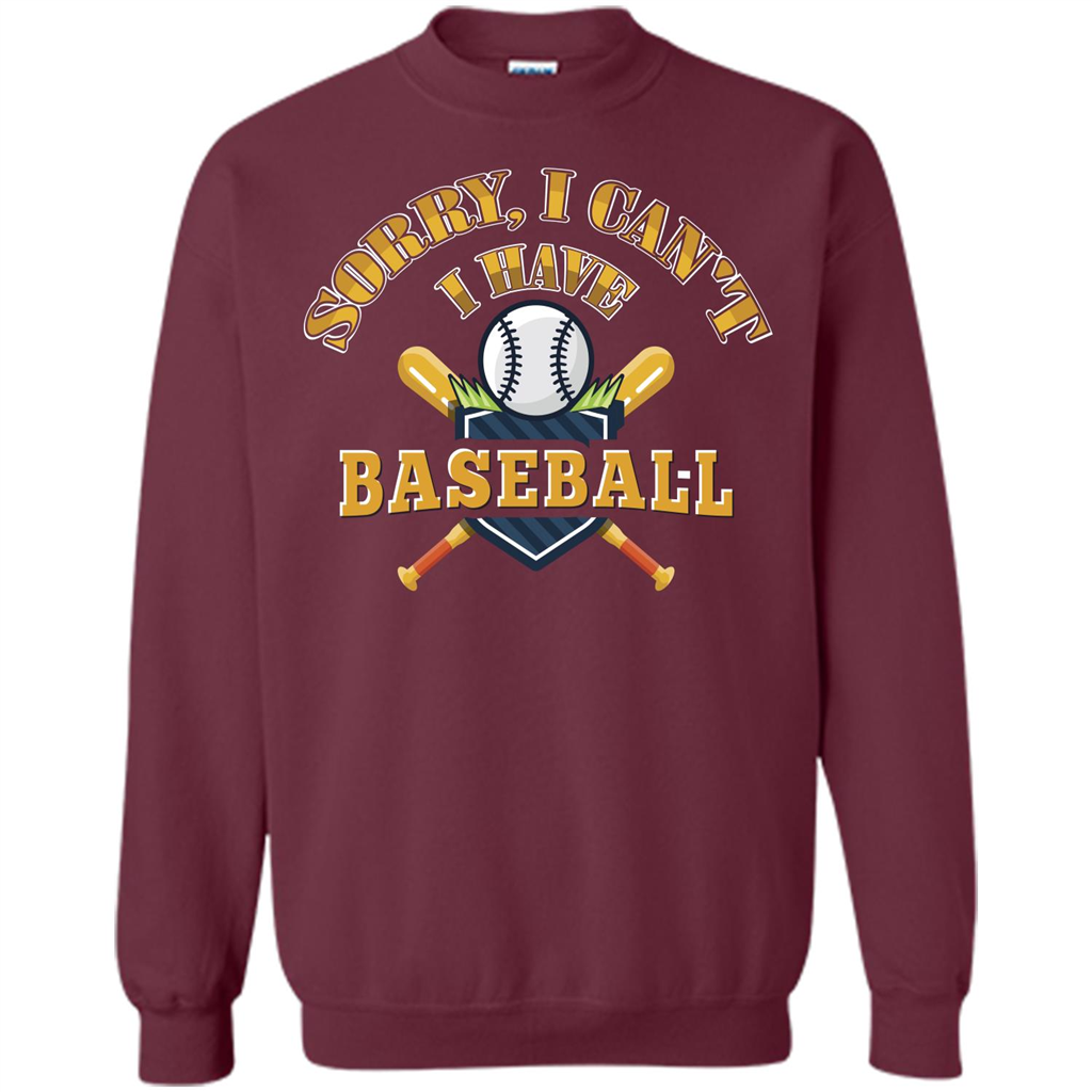 Basketball T-shirt Sorry, I Can't I Have Basketball Maroon