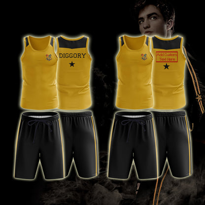 Harry Potter Triwizard Tournament Diggory (Custom) 3D Tank Top