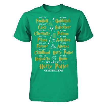 We Are The Harry Potter Generation T-shirt