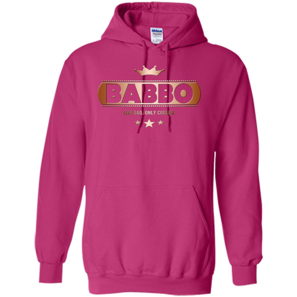Babbo Like Dad Only Cooler Tee-Shirt for an Italian Father Heliconia