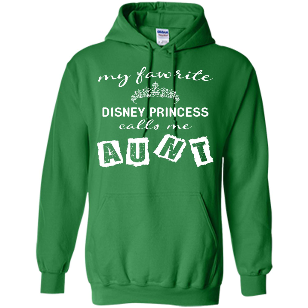 Disney Aunt T-shirt My Favorite Disney Princess Calls Me Aunt Irish Green