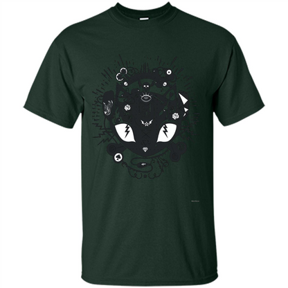 Illumikitty T-shirt Forest Green