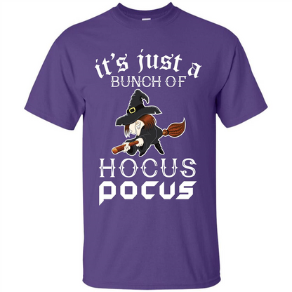 Movie T-shirt It’s Just A Bunch Of Hocus Pocus Purple