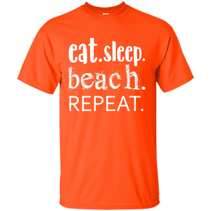 Eat Sleep Beach Repeat T-shirt