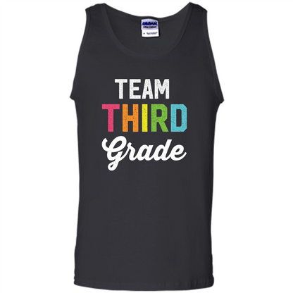 Team 3rd Third Grade Teacher T-Shirt Black