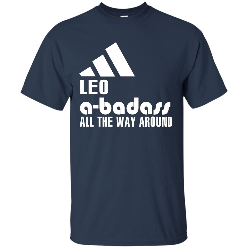 Leo A-Badass All The Way Around T-shirt Navy