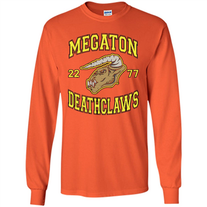 Megaton Deathclaws 2277 T-shirt Orange