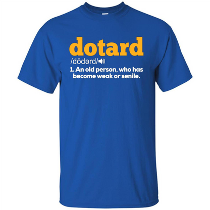American President T-shirt Dotard Resist Trump T-shirt Royal