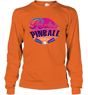 Retro Pinball Shirt Long Sleeve T-Shirt