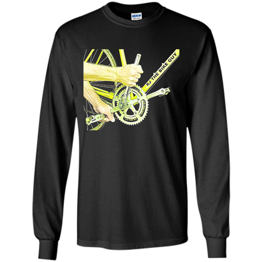 The Bike Guy T-shirt Love Bike T-shirt Black