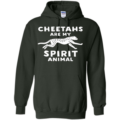 Cheetahs Are My Spirit Animal T-shirt Forest Green
