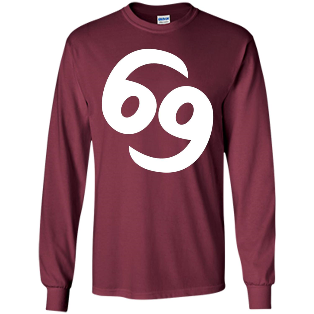 Cancer Zodiac T-shirt Maroon