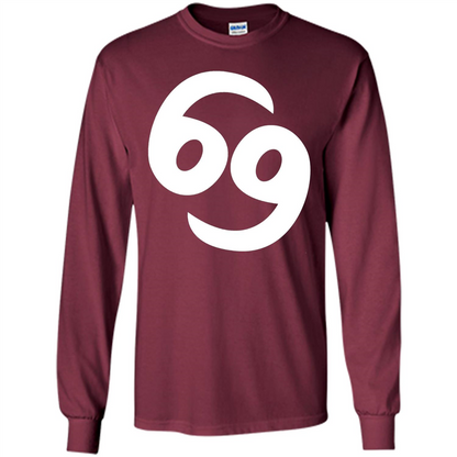 Cancer Zodiac T-shirt Maroon