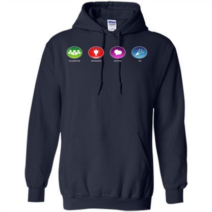 Values Icons T-shirt Navy