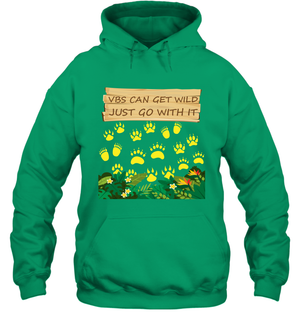 Vbs Can Get Wild Just Go With It Vacation Bible School Shirt Hoodie