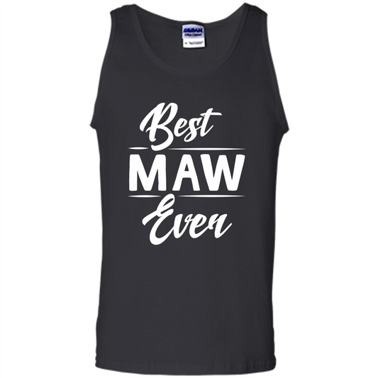 Mothers Day Best Maw Ever T-shirt Black