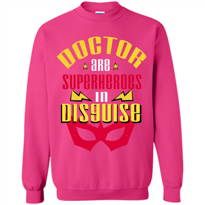 Doctor T-shirt Doctor Are Superheroes In Disguise