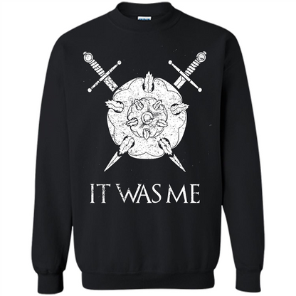 Film Lover T-shirt It Was Me T-shirt Black