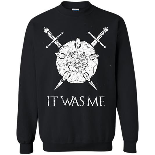 Film Lover T-shirt It Was Me T-shirt Black