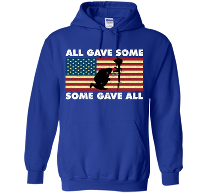 All gave some Some gave all T-Shirt Veteran &amp; Memorial's Day shirt Royal