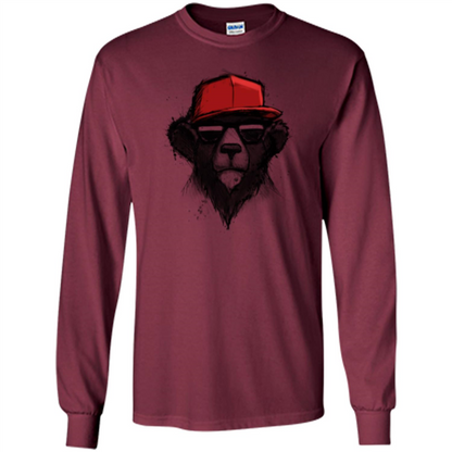 Dope BearT-shirt Maroon
