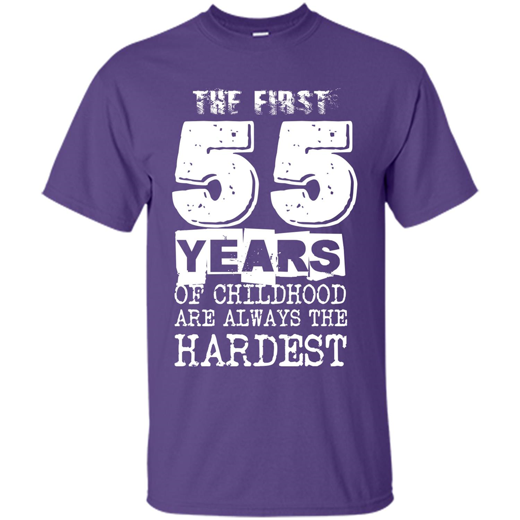 The First 55 Years Of Childhood Are Always The Hardest Purple