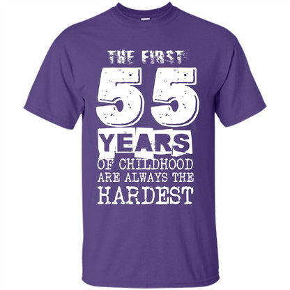 The First 55 Years Of Childhood Are Always The Hardest Purple
