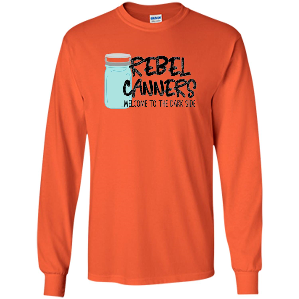 Rebal Canners Welcome To The Dark Side T-shirt Orange