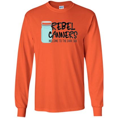 Rebal Canners Welcome To The Dark Side T-shirt Orange