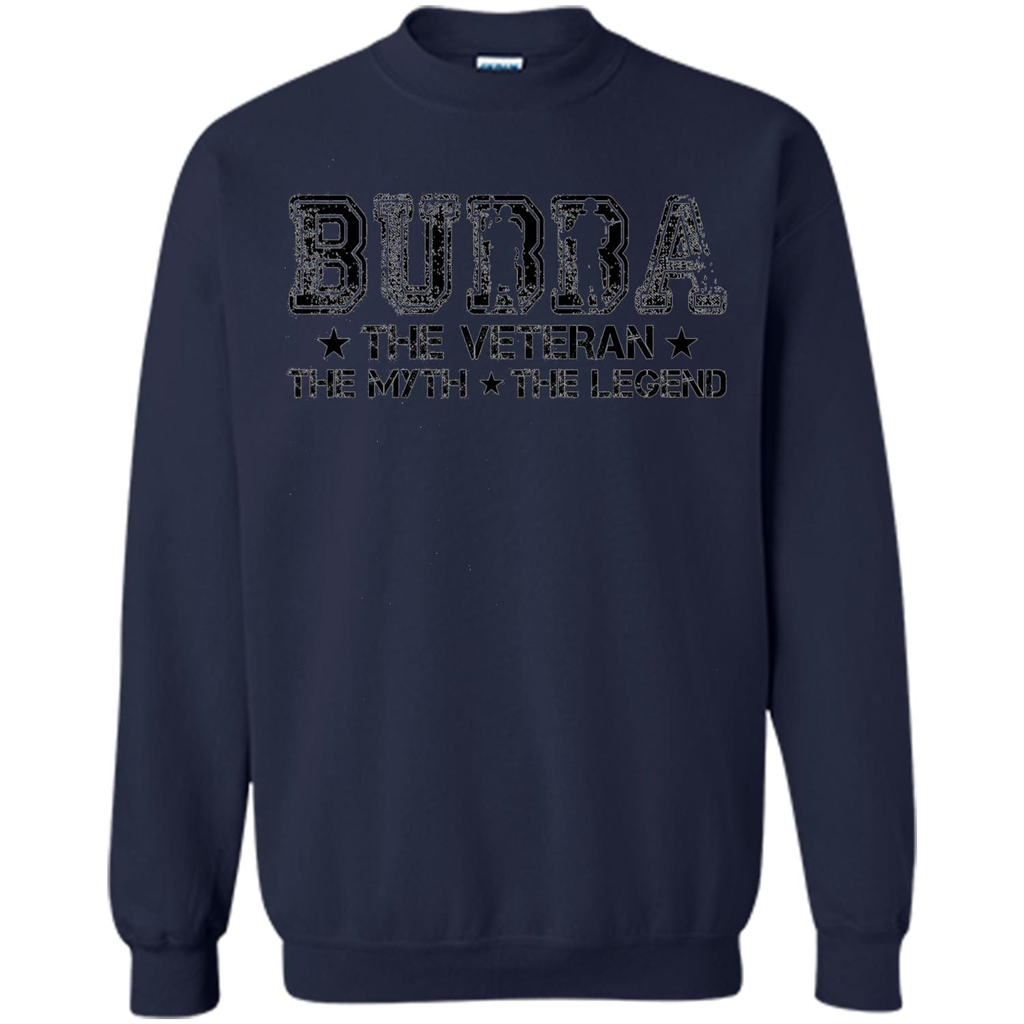 Fathers Day T-shirt Bubba The Veteran The Myth The Legend Navy