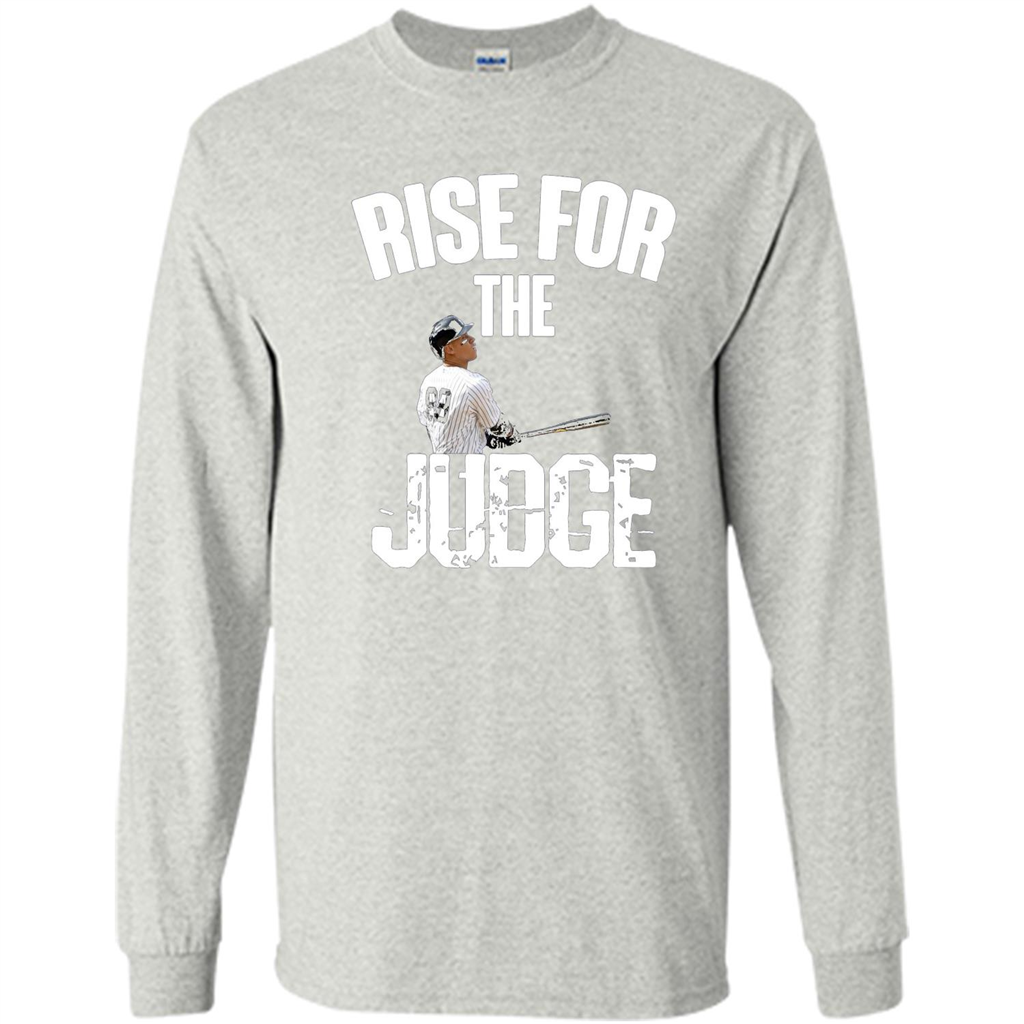 All Rise For The Judge Shirt 99 Baseball T-shirt Ash