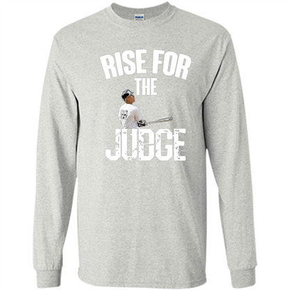 All Rise For The Judge Shirt 99 Baseball T-shirt Ash