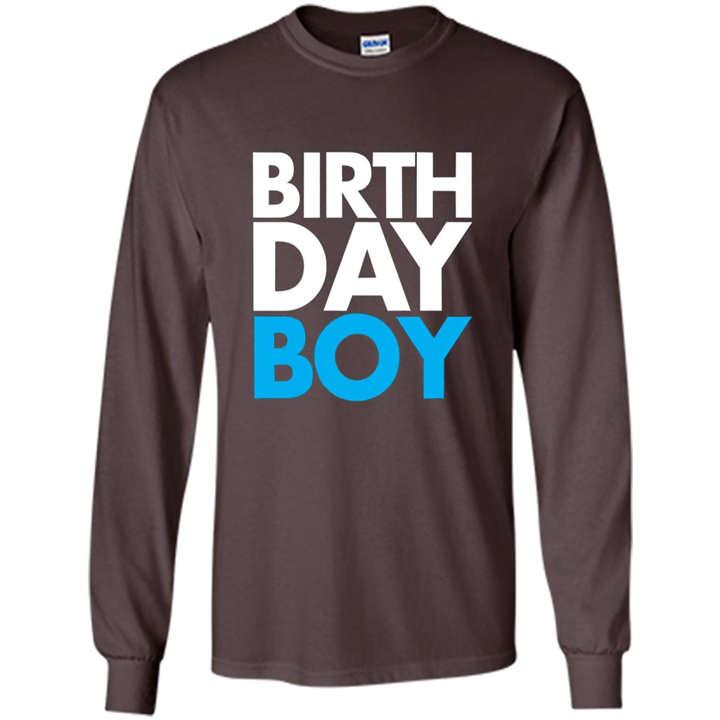 Birth Day Boy T-shirt Dark Chocolate
