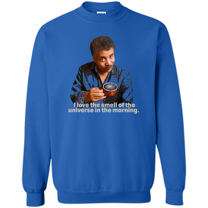 Neil Degrasse Tyson I Love The Smell Of The Universe T-Shirt Royal