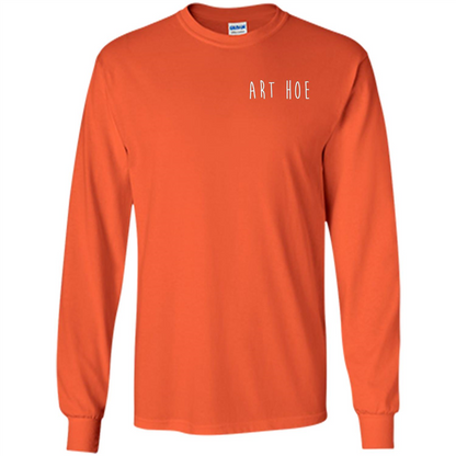 Art Hoe T-shirt Orange