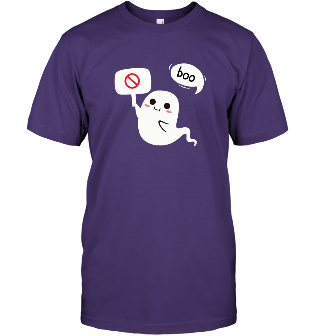 Boo Pink Shirt T-Shirt T-Shirt Purple