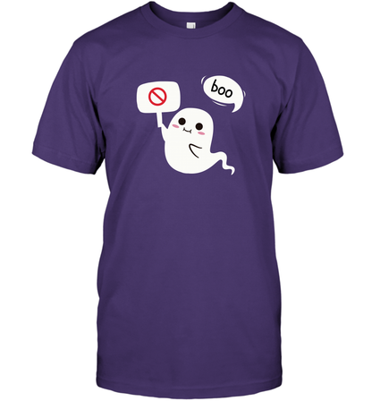 Boo Pink Shirt T-Shirt T-Shirt Purple