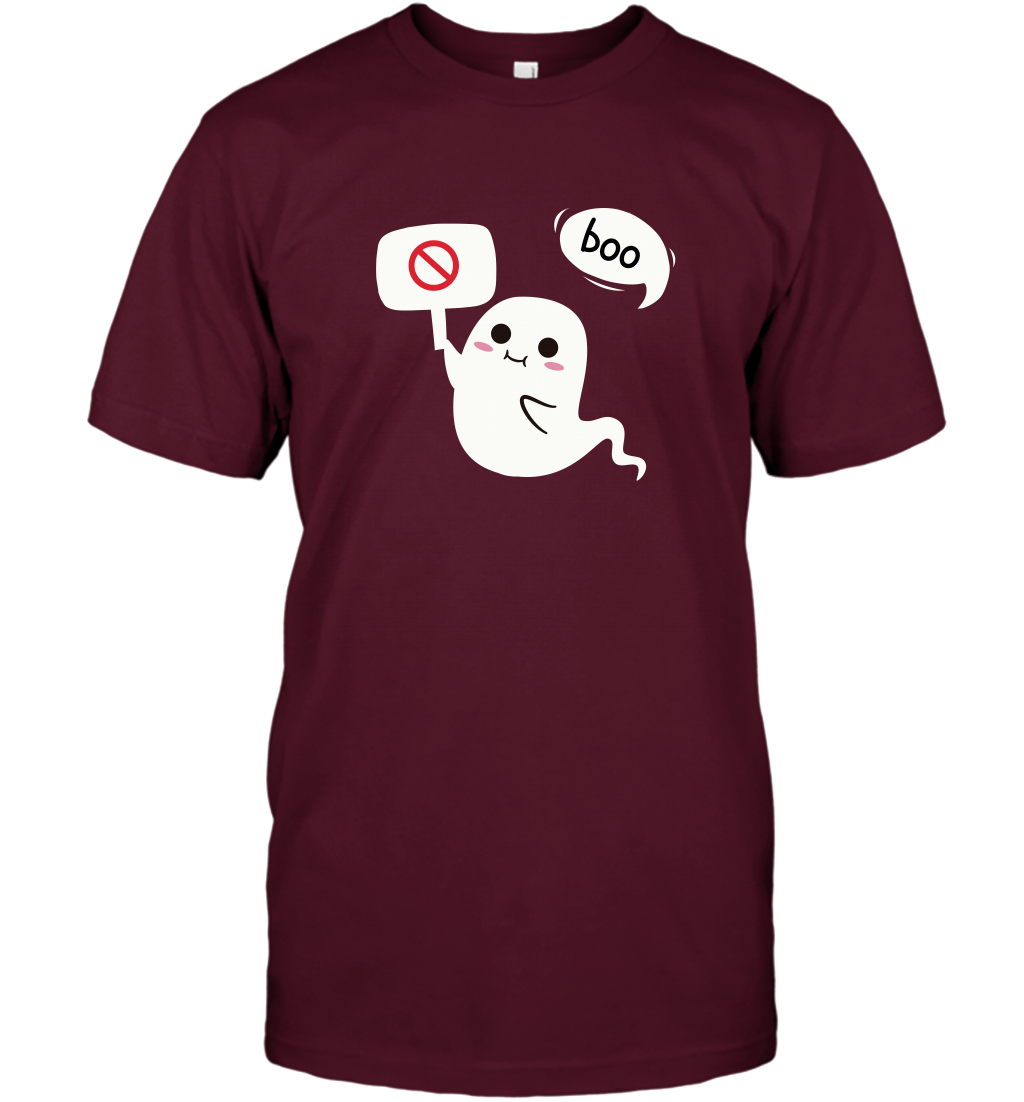 Boo Pink Shirt T-Shirt T-Shirt Maroon