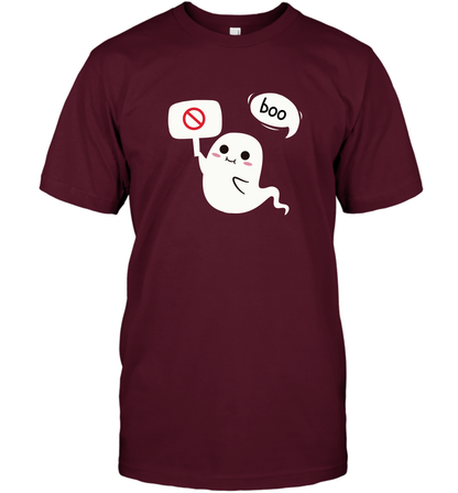 Boo Pink Shirt T-Shirt T-Shirt Maroon