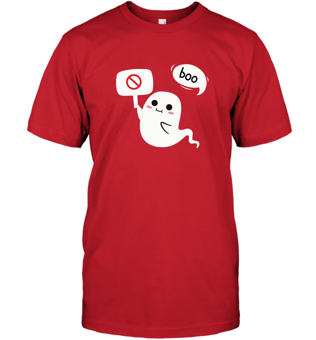 Boo Pink Shirt T-Shirt T-Shirt Red