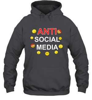 Anti Social Media Shirt Hoodie