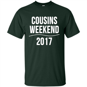 Family T-shirt Cousins Weekend 2017