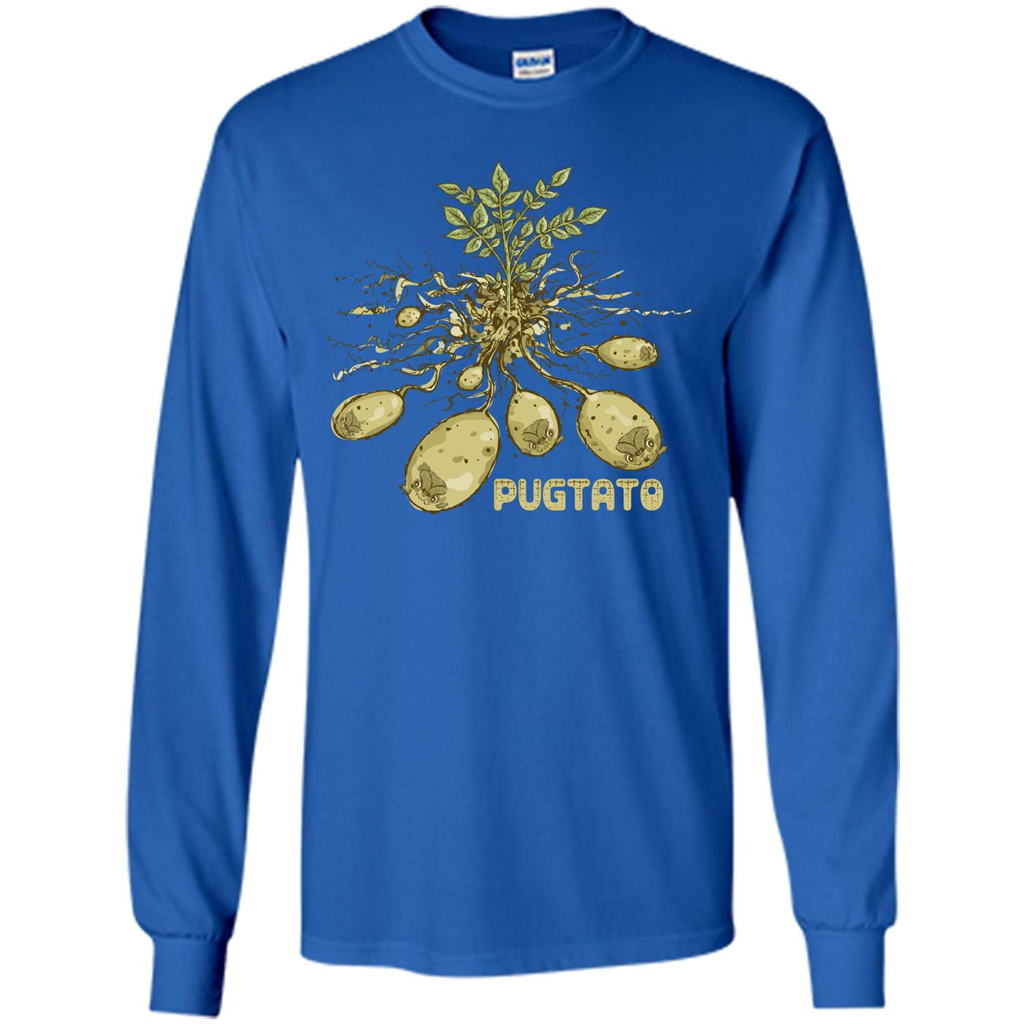 Pug Lover T-shirt Pug Potato Pugtato Royal