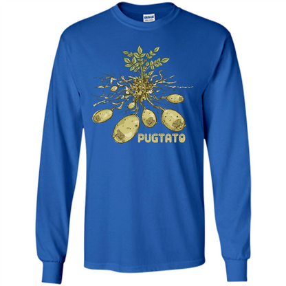 Pug Lover T-shirt Pug Potato Pugtato Royal