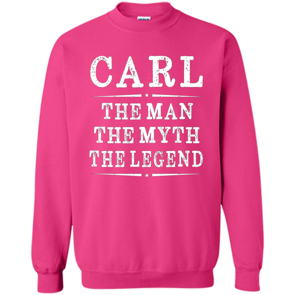 Carl The Man The Myth The Legend T-shirt Heliconia