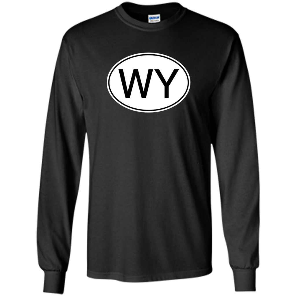 WY Wyoming Abbreviation T-shirt