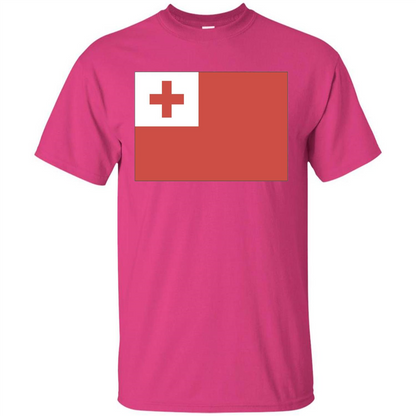Tonga T-shirt Flag Of Tonga T-shirt Heliconia