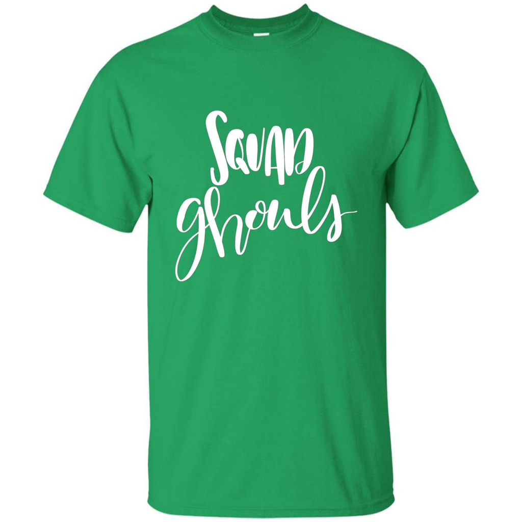 Squad Ghouls T-Shirt Halloween Funny Ghost Costume T-shirt Irish Green