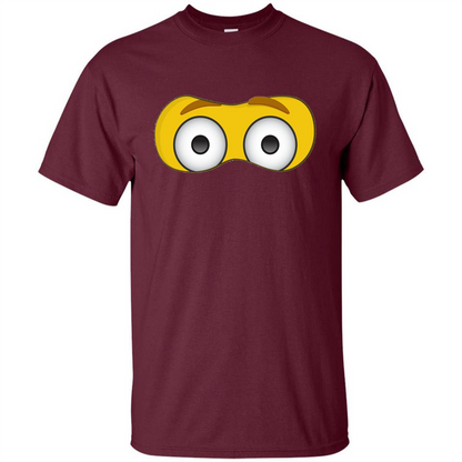 Emoti Ninja Surprise T-shirt Maroon